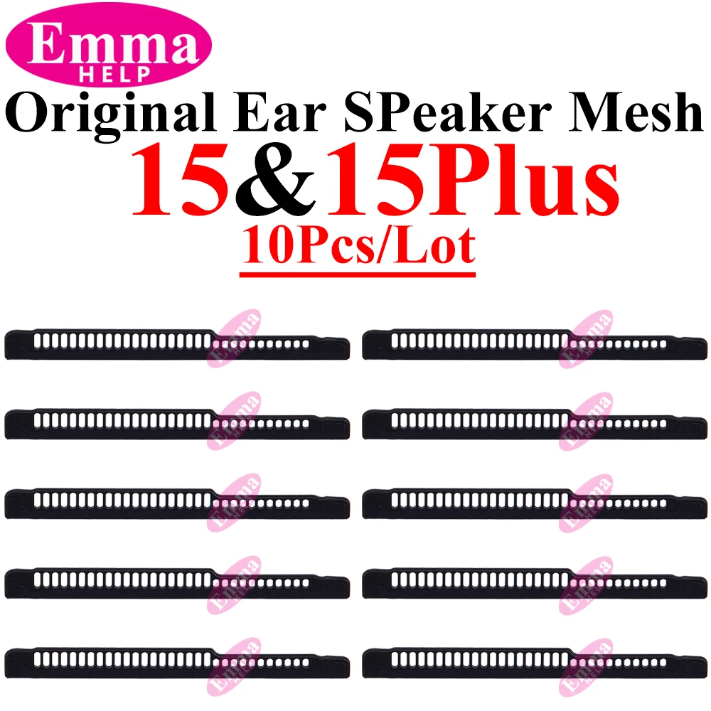Premium Anti-Dust Ear Speaker Mesh Grill with Bracket Receiver