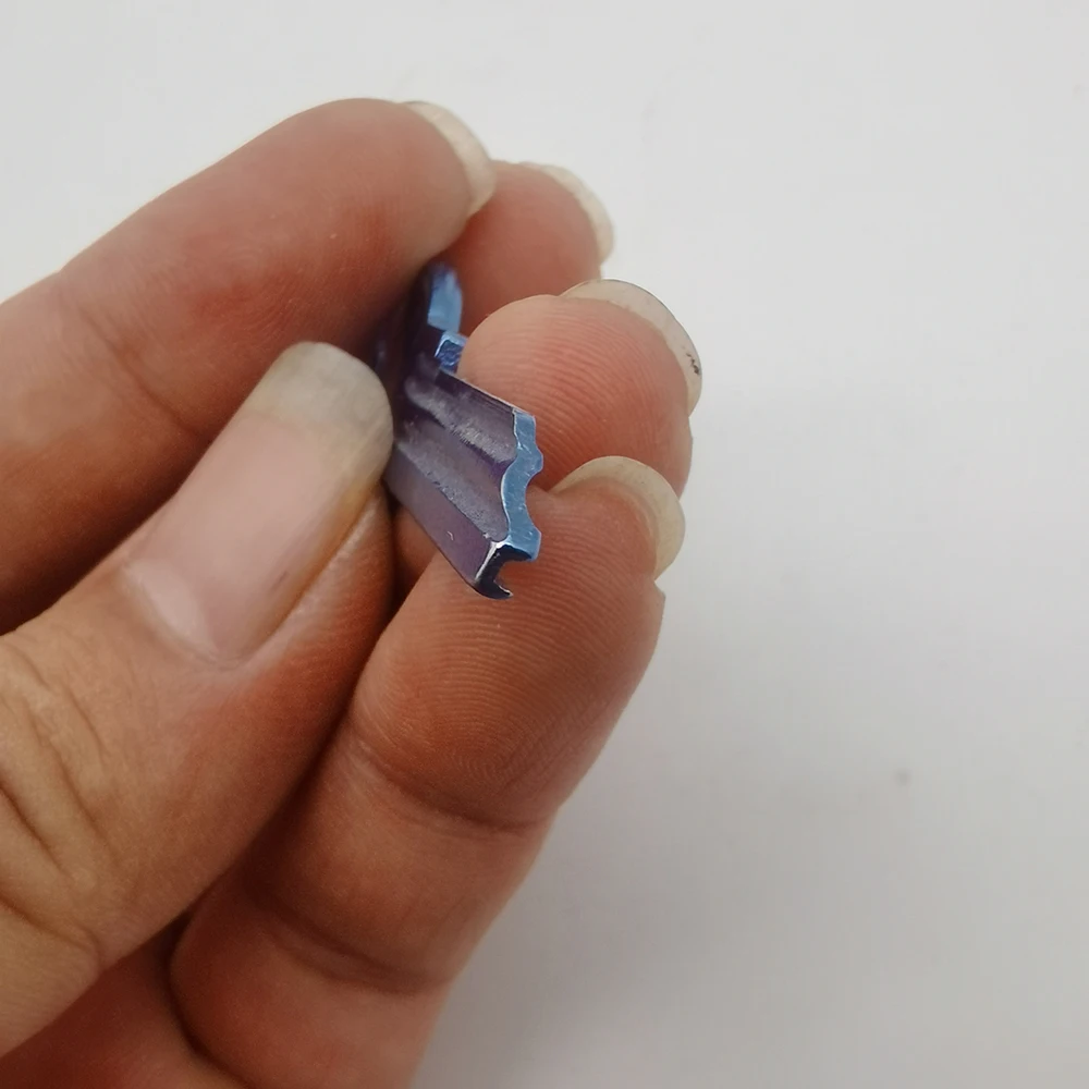 JS1628 Alloy 7 Color Key Embryo for Locksmith Random Color F 44 Everyday Key Blanks