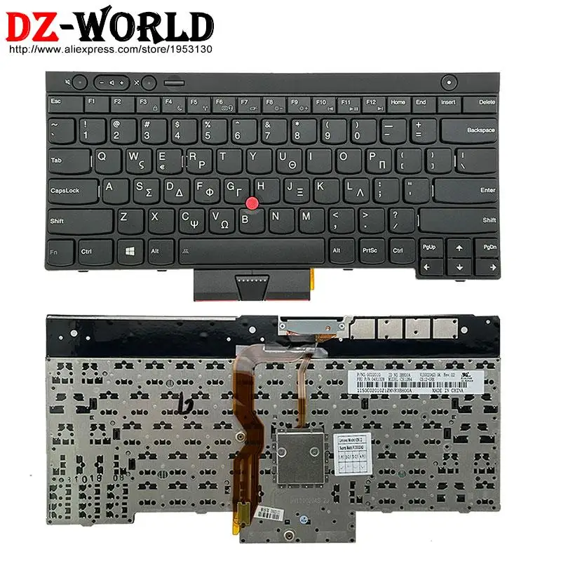 Teclado Grego Tailandês kr th Coreano gr para Lenovo Thinkpad L430 L530 T430 s T530 W530 X230 i Laptop 04x1233 04x1235 04x1328 04x1214 - Imagem 2