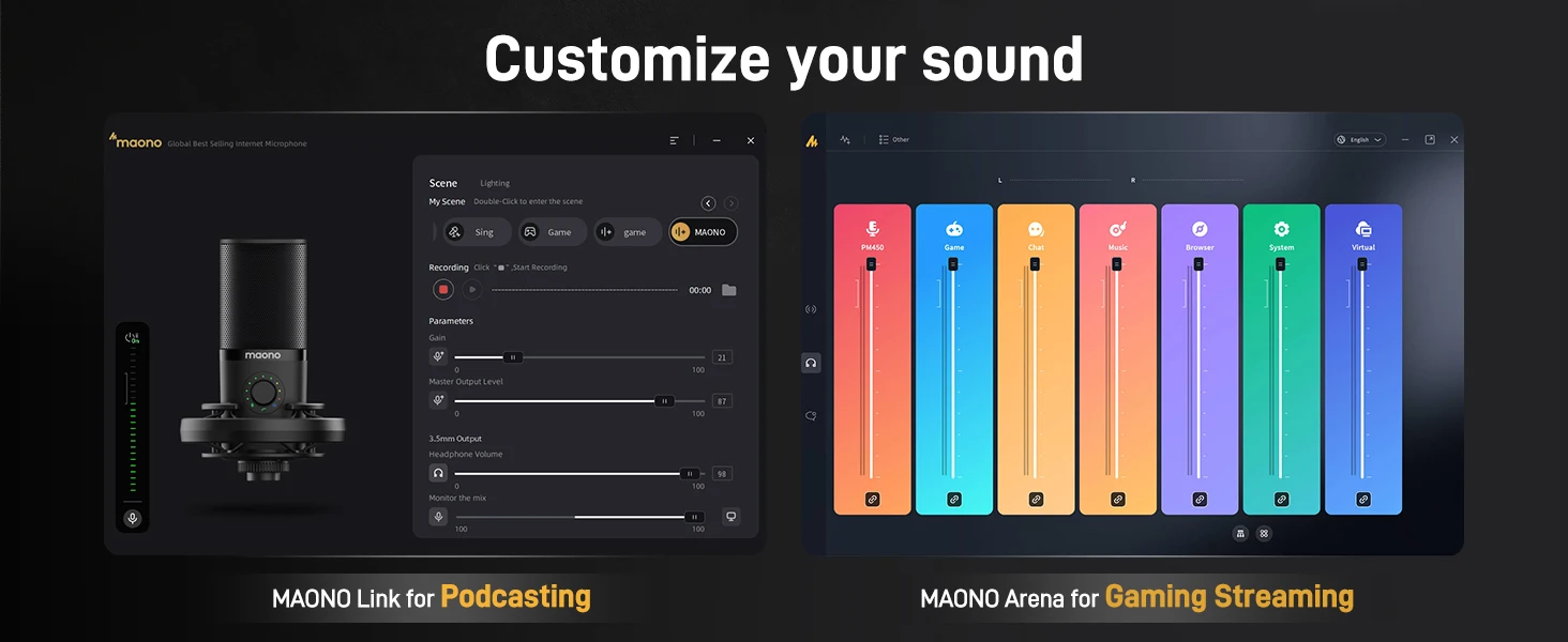 MAONO PM450 USB Condenser Microphone description image 4