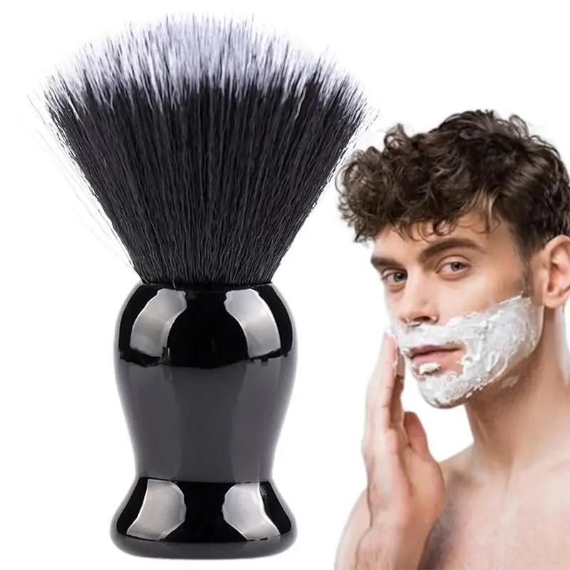 Shaving Soap Brush Twocolor Shave Cream Lather Brush Safety Shaving