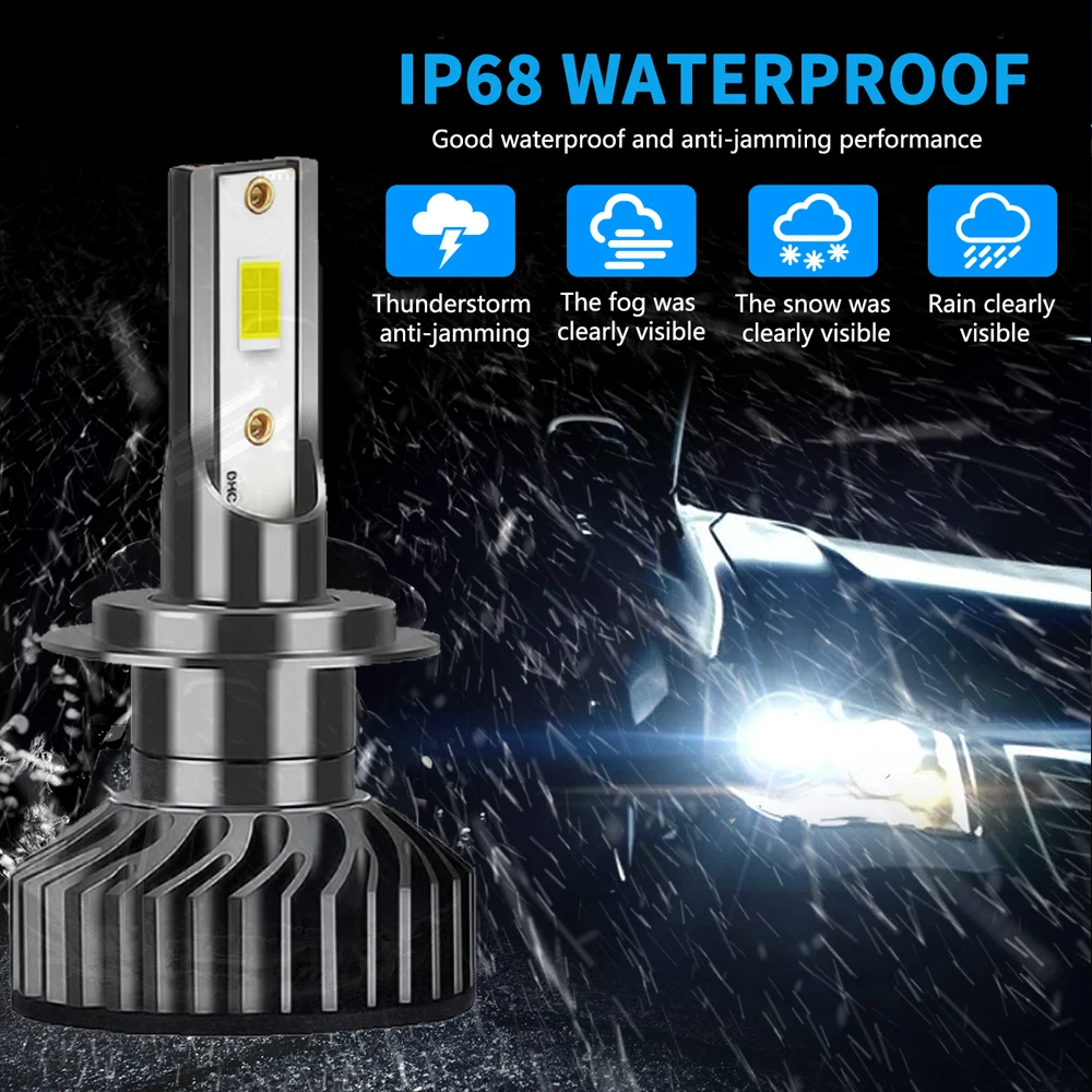 9003 Hb2|ztzpie 380w 180000lm Led Headlight Bulbs H1 H7 H4