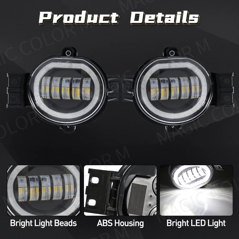 Para For 2003 2004-2007 Dodge Ram 1500 2500 3500 LED Hi/Lo + Luces