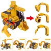Kids Engineering Vehicle Electric Drill Tool Toys Match Children Educational Assembled Sets Tools For Boys Nut Building Gift 3