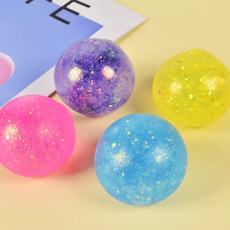 Squishy Aurora Maltose Balls Tofu Cubes Anti-Stress Stress Balls Adult Stress Relief Sensory Toys Irritability Autism Kids Gifts 6