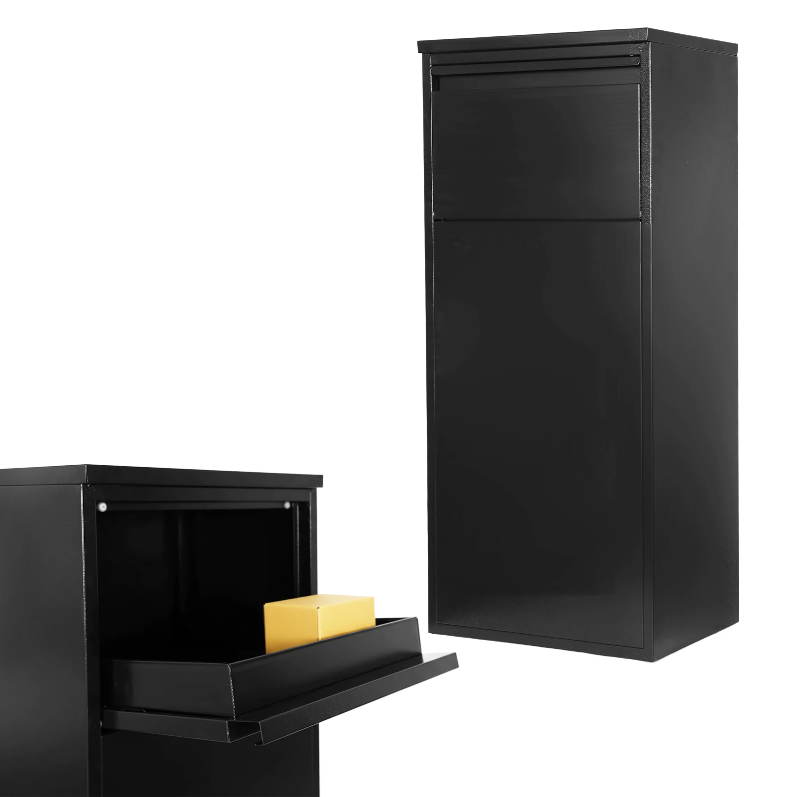 Anti-Theft Express Cabinet Large Capacity Outside Package Delivery Boxes Weather Proof for House Porch Curbside