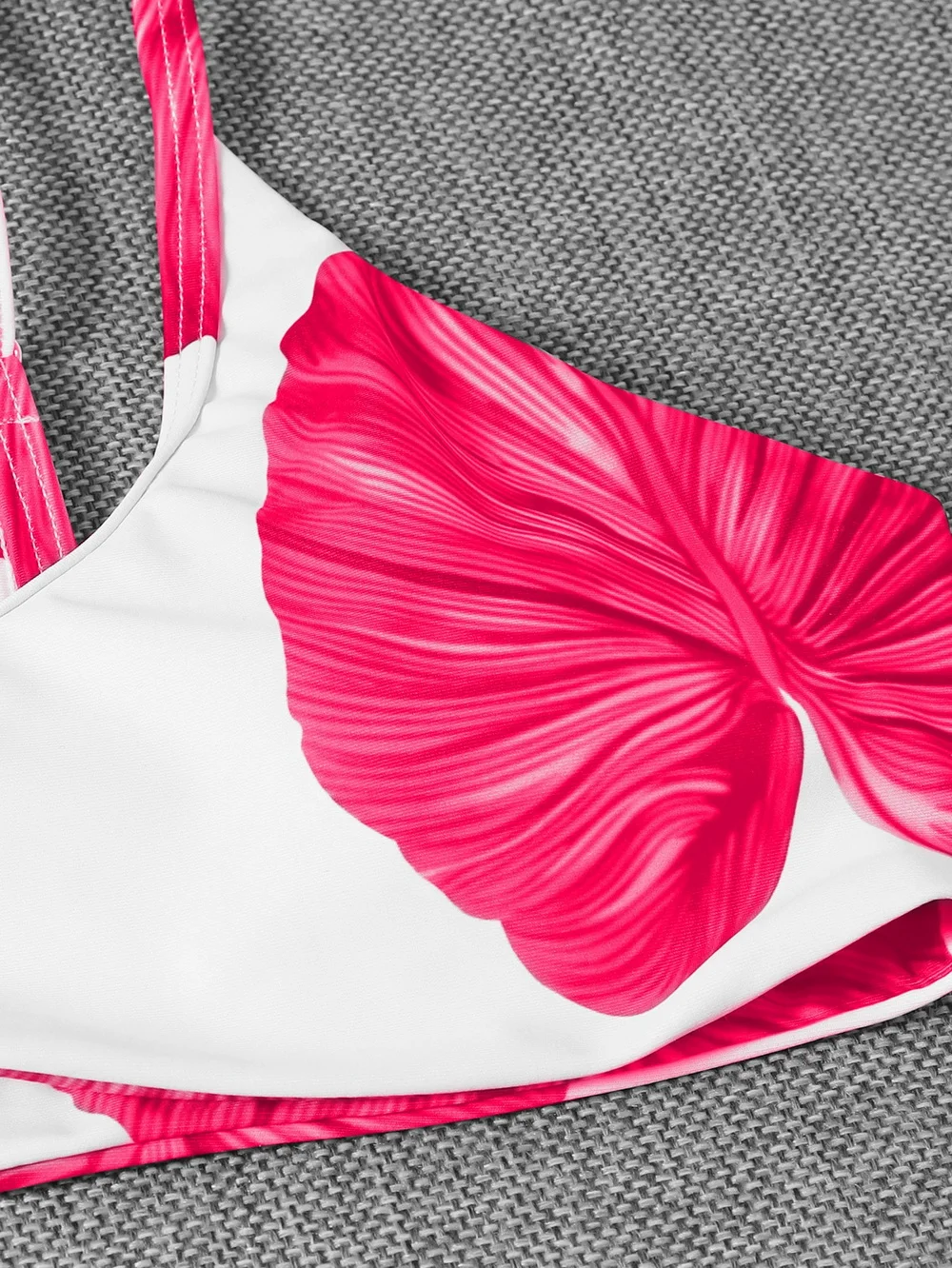 bikini shorts set Swimwear Women 2022 Bikini Set Chiffon Skirt Leaf Print Designer Maillot Three-piece Swimming Suit Beachwear Bathing New Arrival yellow bikini set