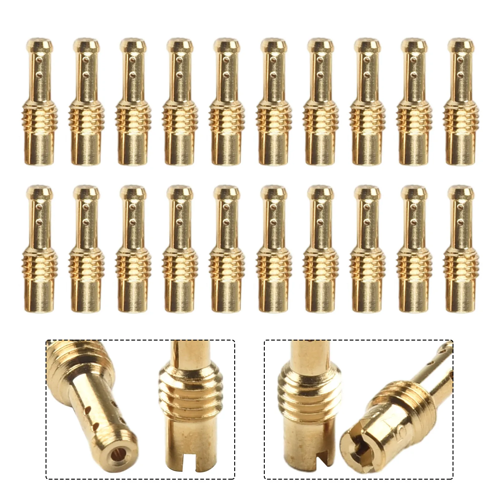 

20PCS Carburetor 12.5-60 Parts Pilot Jet 8 Bleed Holes Kit For MIKUNI VM/TM/TMX Motorcycle Equipments