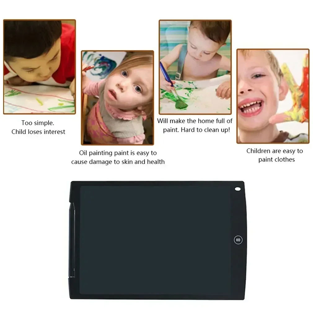 8.5in LCD Handwriting Writing Board Tablet Drawing Board for Children/Kids Memo List Reminder Note 4