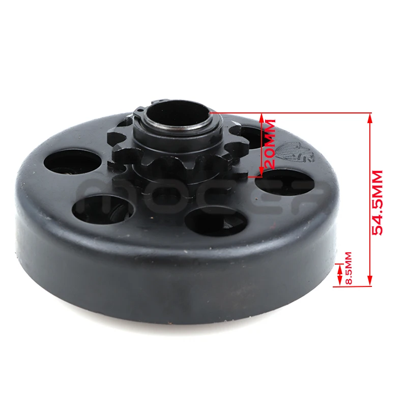 19mm 20mm 10T Centrifugal Automatic Clutch 3/4" 10 Tooth 420 Chain for GO Kart Fun ATV Karting Minibike engine Parts go kart clutch