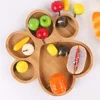 Paw Shaped Cutting Board Print Plates Bamboo Animal Tray Decor Food Platter Multi-function Child 2