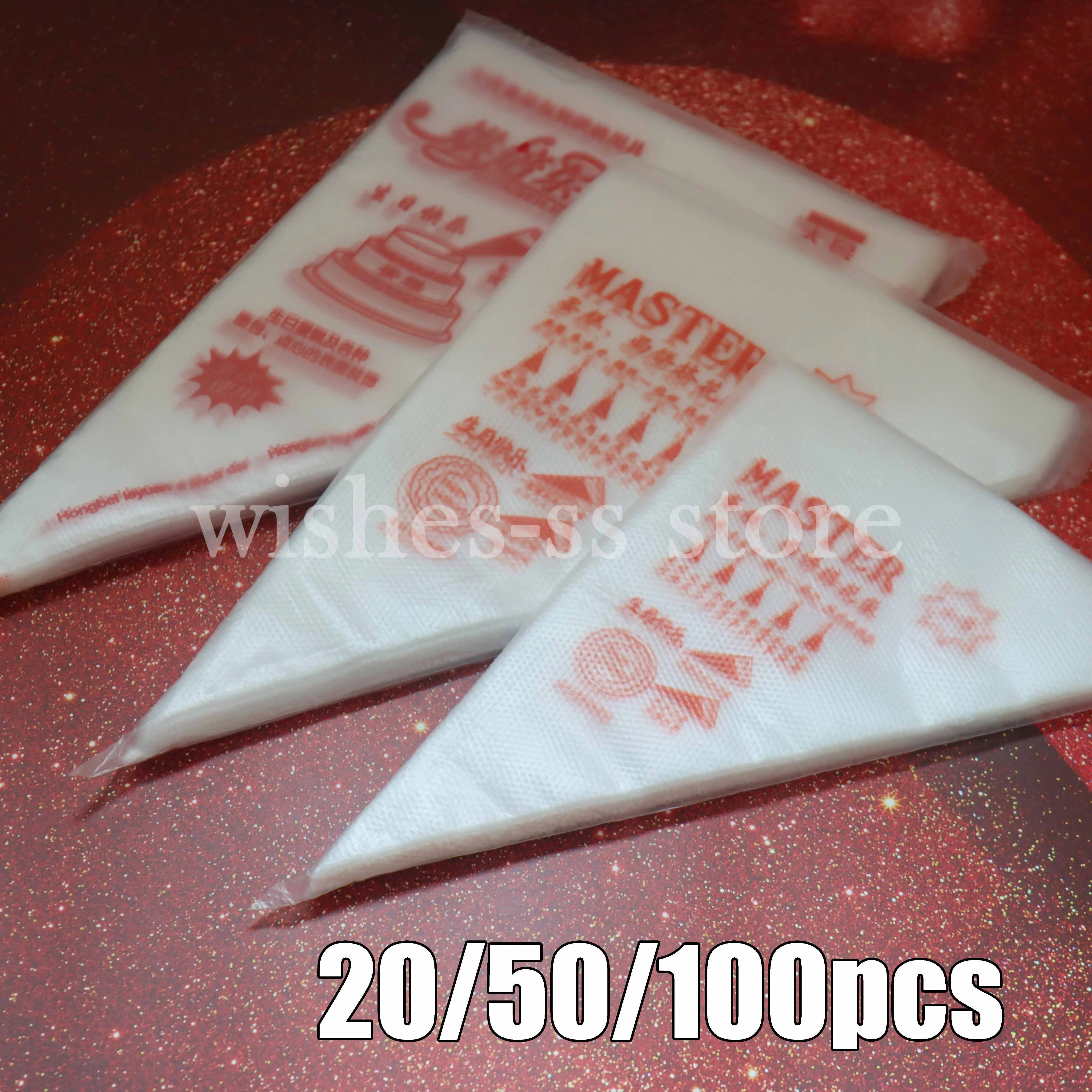 SML20 50 100 sztuk jednorazowe torby cukiernicze sprzęt cukierniczy akcesoria cukiernicze i piekarnicze Reposteria narzędzia do ciasta na ciasto - AliExpress 15