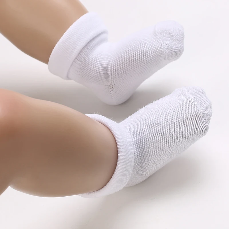 4 أزواج من جوارب الأطفال القطنية اللطيفة من عمر 0...