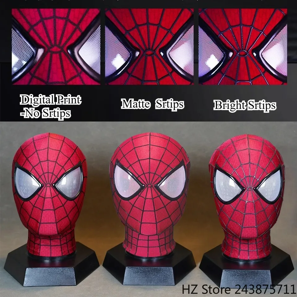 アメイジング スパイダーマン 2 マスク フェイスシェル & 磁気レンズ