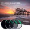 K&F Concept 4 In 1 ND Filter Set ND4 ND8 ND64 ND1000 Neutral Density Filter With Filter Bag 49mm 52mm 58mm 67mm 72mm 77mm 82mm 2