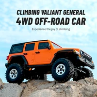 JJRC C8801 1:18 RC Jeep Model with 2Battery RC Car 2.4G Full Scale Off-Road Crawler Climbing Remote Control Car Toy Gift For Boy 2