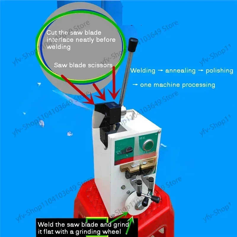 UN-2 Electric Butt Welder Small Portable Saw Blade Butt Welding Machine Band Saw Blade Special Welding Machine For Woodworking 3