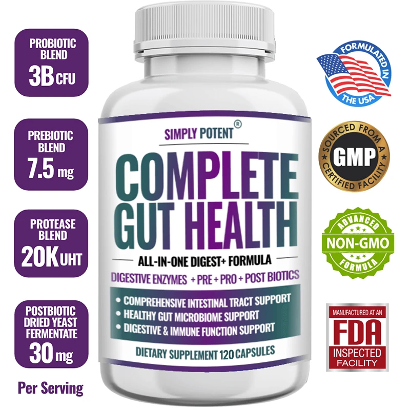 Digestive Enzymes, Probiotics Support Optimal Fat Burning, Digestive
