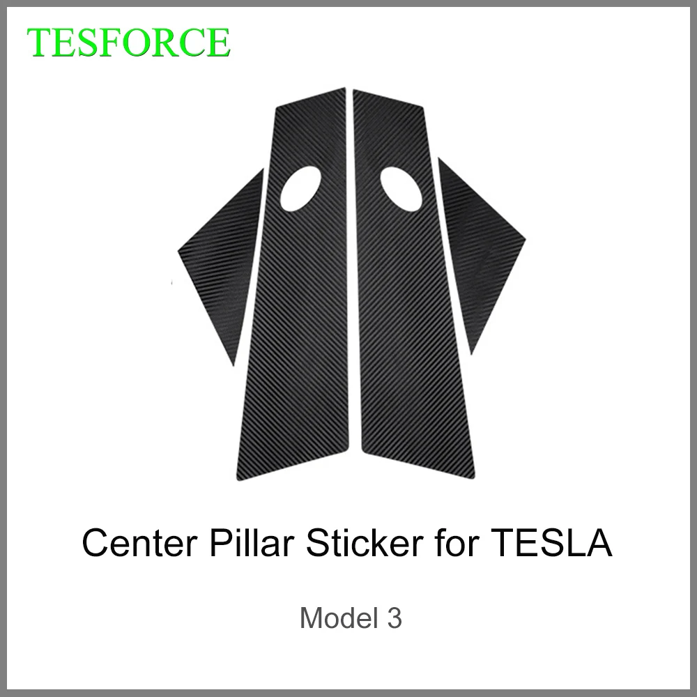 

2 шт., наклейки для окон автомобиля Tesla Model 3 2017-2022