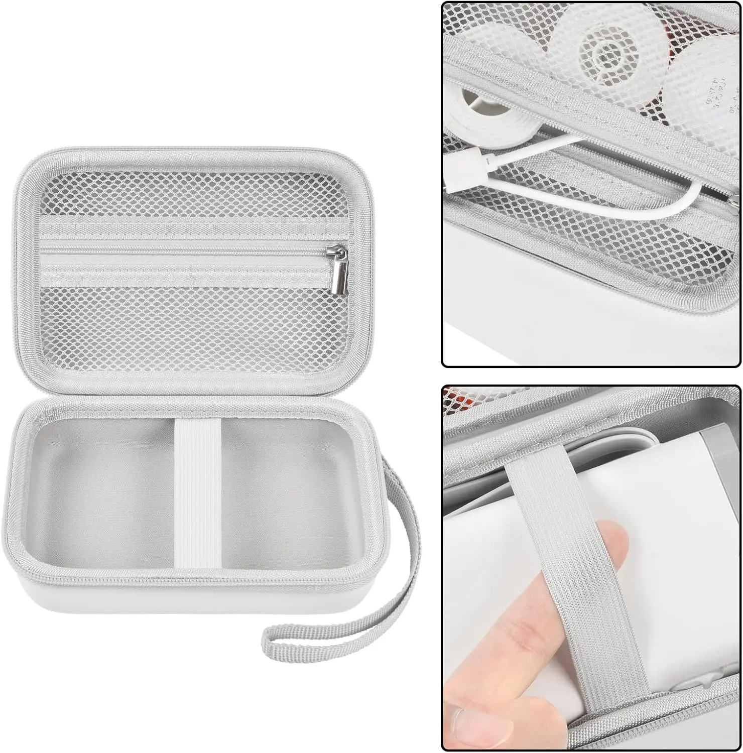 Case Compatible with Nelko P21 for Phomemo D30 D35 Label Maker Machine for JADENS D11 SUPVAN Mini Labeler CASE ONLY