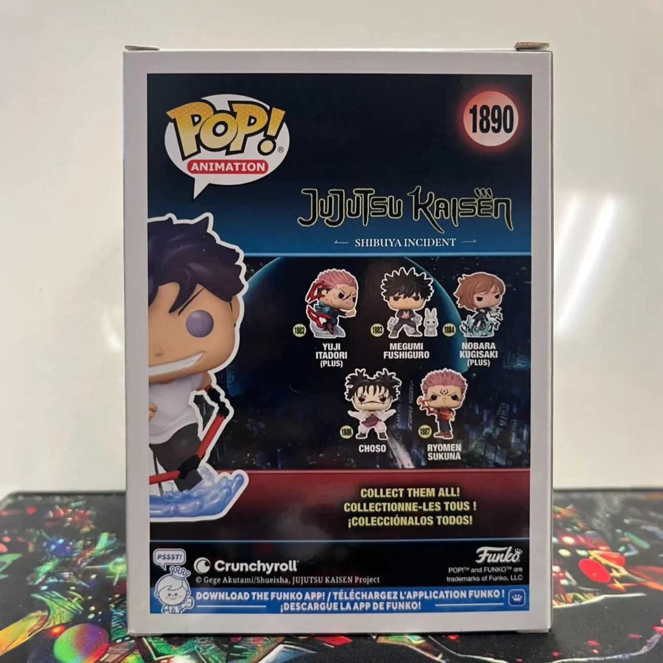 Funko Pop Jujutsu Kaisen Toji Fushiguro