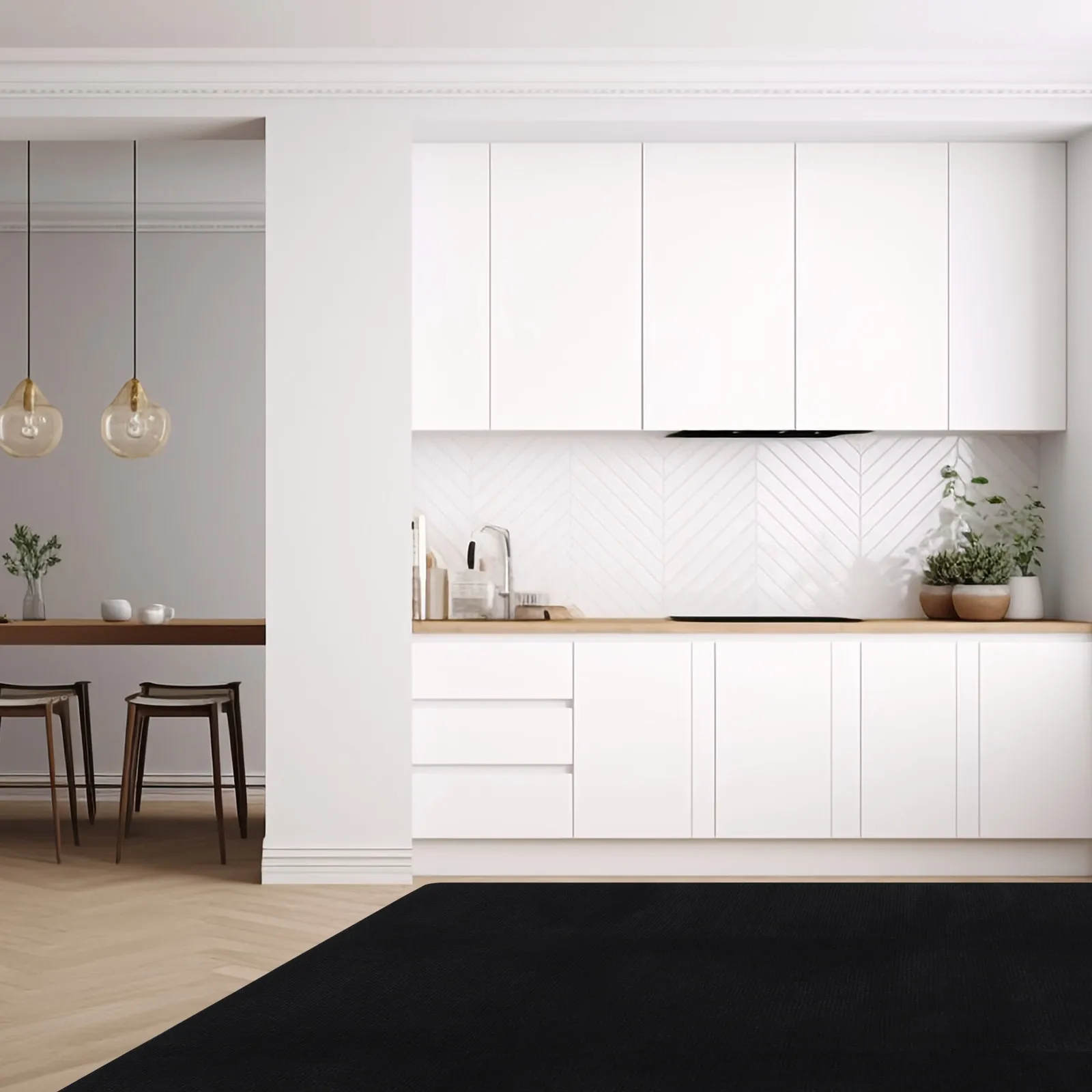 미끄럼 방지 방수 의자 바닥 매트 사무실 책상 의자용 논슬립 보호 매트 컴퓨터 게임용 원목 바닥 매트