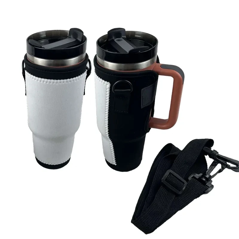 Custom Wholesale Tumbler Sleeve Holder 40 Oz Water Bottle Holder Neoprene  Pouch Bag with Adjustable Strap - China Cup Sleeve, Protective Sheath