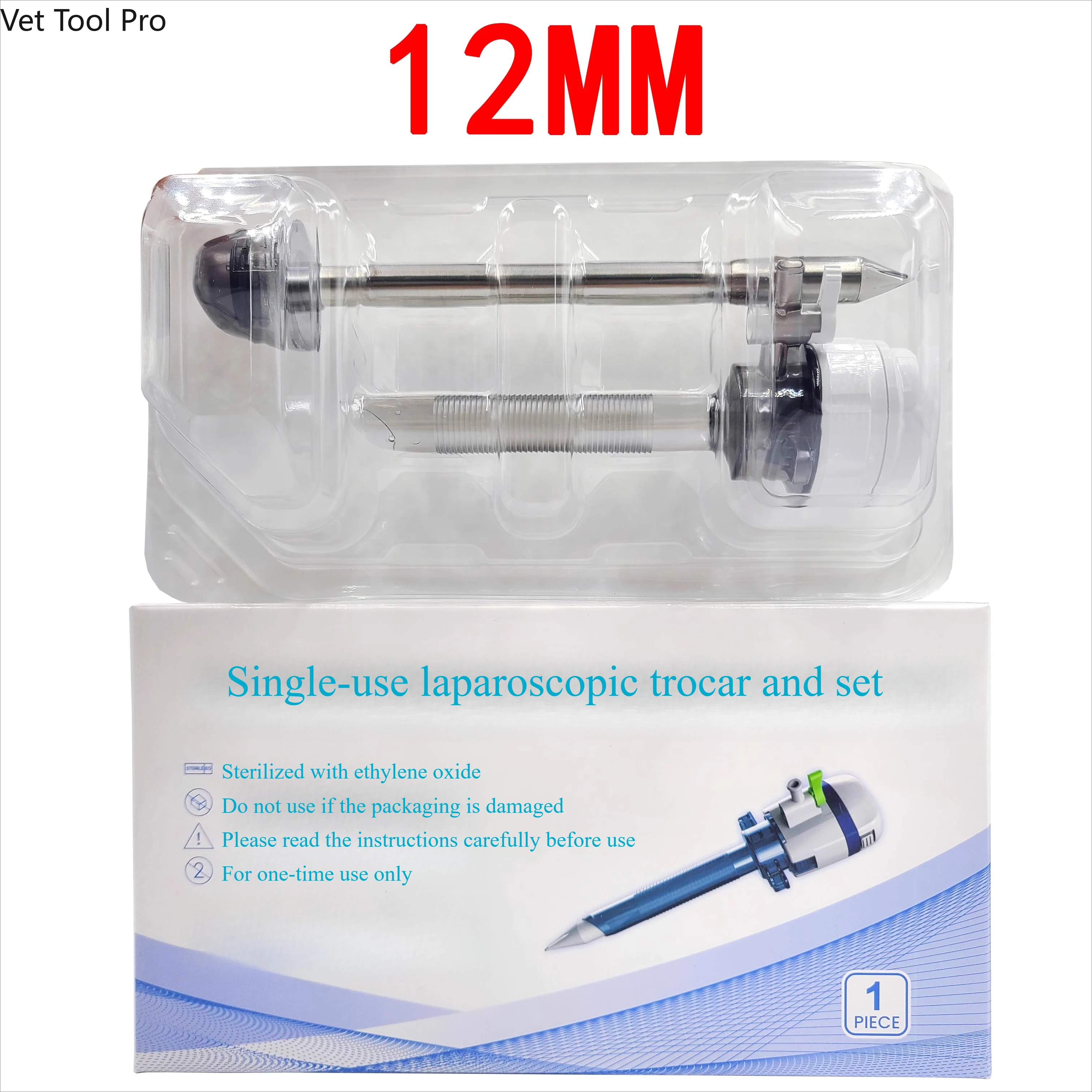 Laparoscopic trocar set