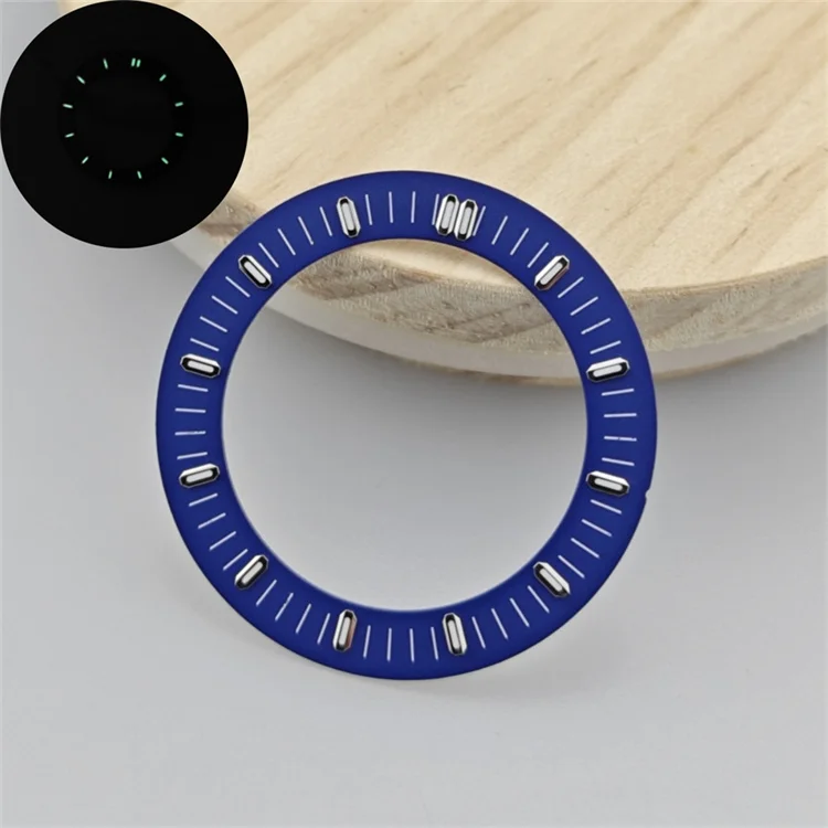 Hollow Dial Circle with Green Luminous Watch Accessories and Pins, 31mm