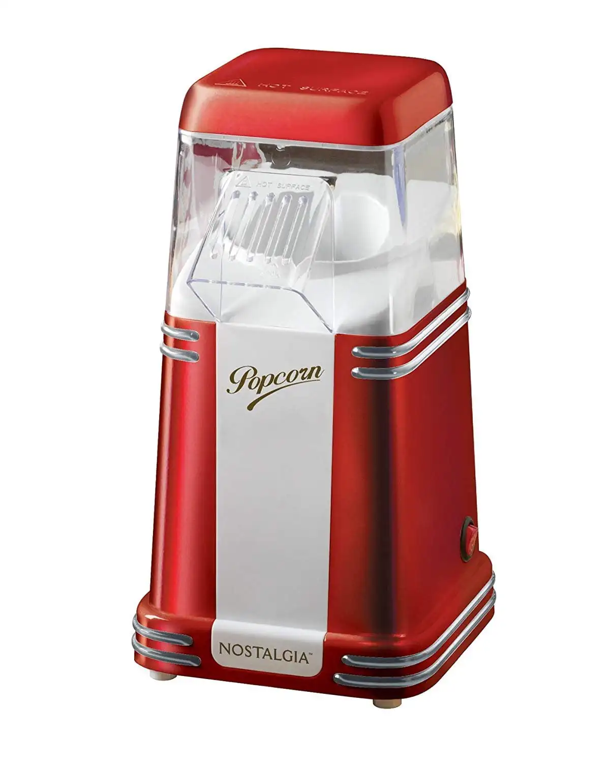 

Станок для приготовления попкорна ностальгия 8 чашек, красный, RHP310