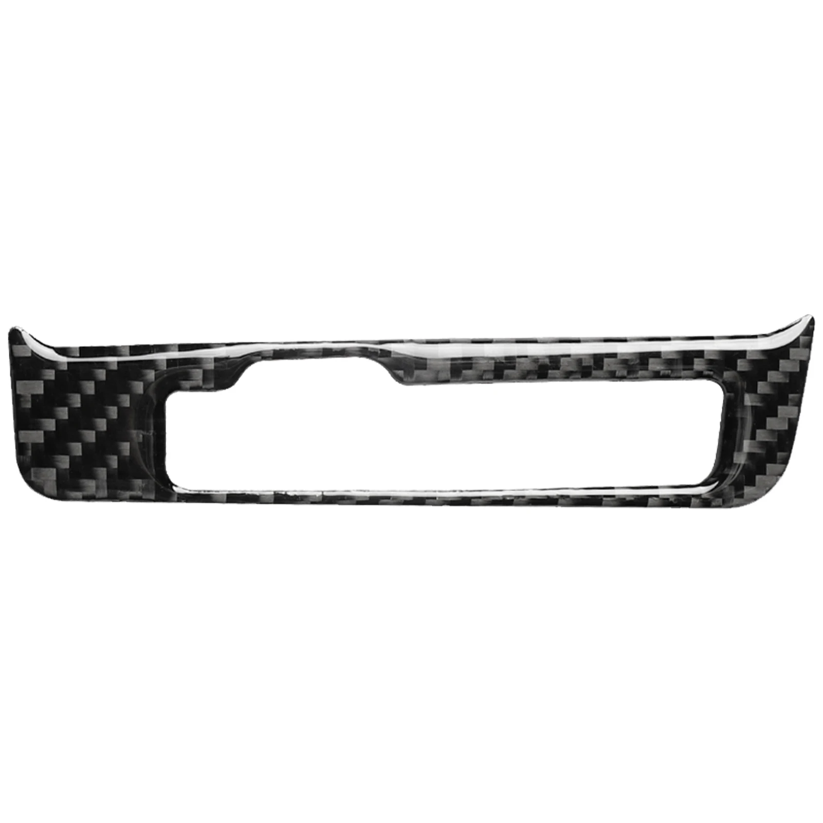 Carbon fiber shift panel decoration self-adhesive protective gear frame suitable for Audi A4 B8 A5 Q5 8R right drive Stickers