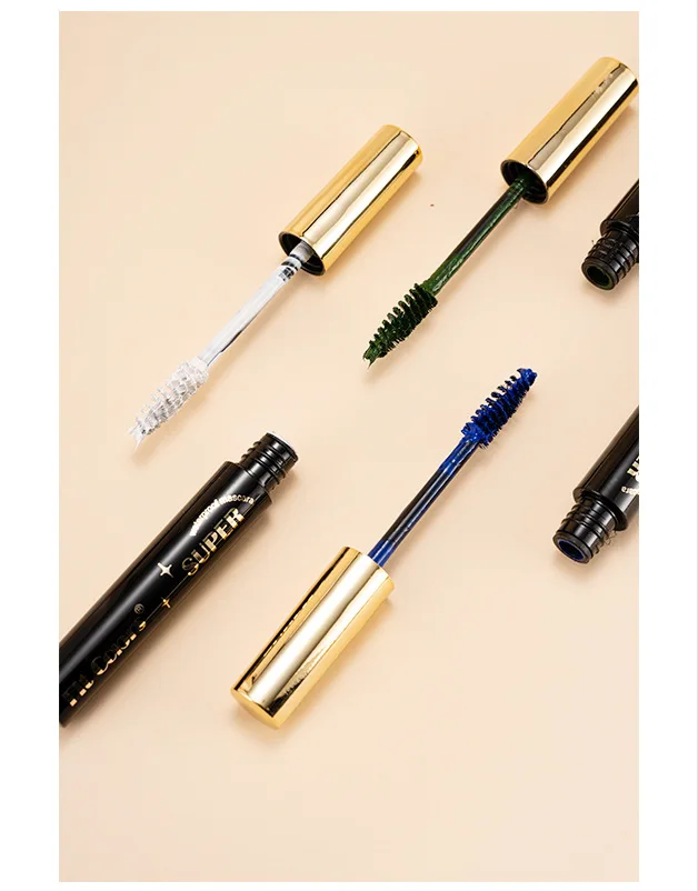 5d Waterproof Colored Mascara Long Lasting Thick Curling Lash Dye_voghion.com