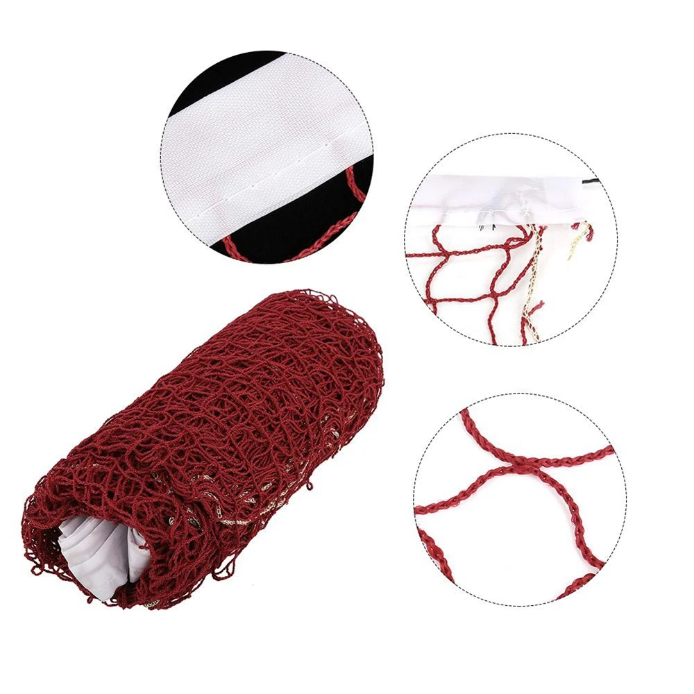 Portable Tennis Net Professional Sports Training Badminton Net Replacement for Backyard Campus Beach Garden Field