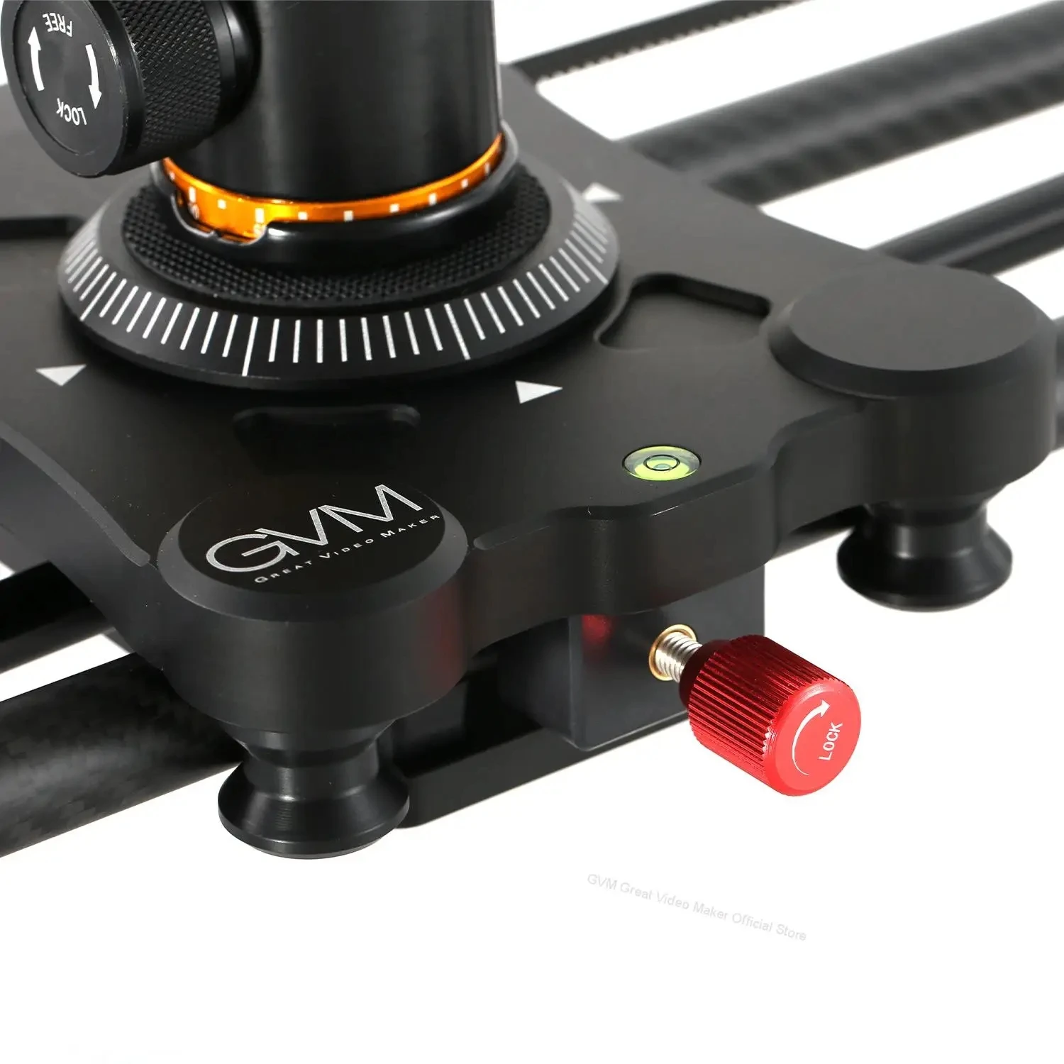 GVM-1.5D 80CM Professional Wireless Video Carbon Fiber Motorized Camera Slider Phone App Control