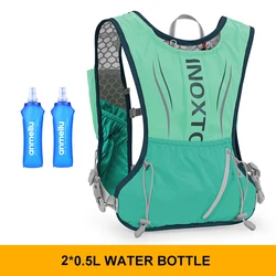 Ultra-Light 5L Hydration Vest for Running, Cycling, and Hiking (Green1L)
