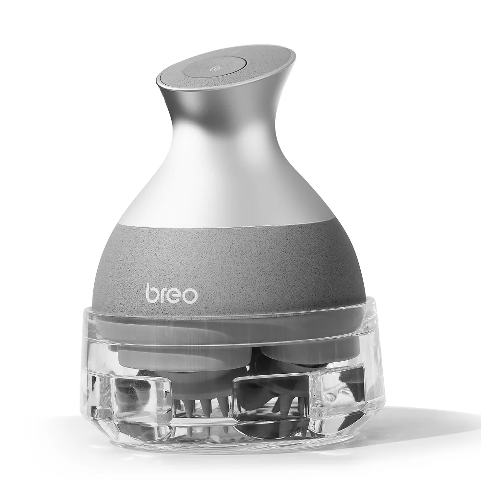 breo Scalp 2 Scalp Massager Hair Care with Soft Silicone Bristles