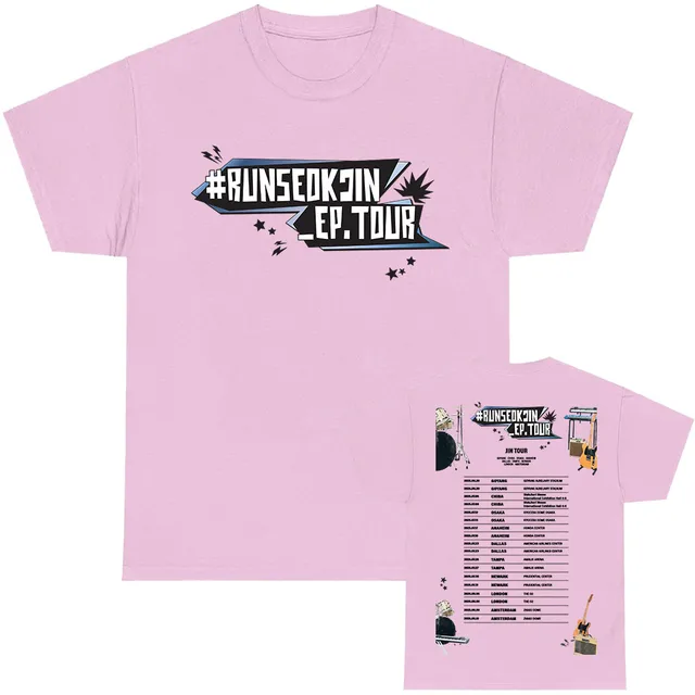 RUNSEOKJIN EP TOUR 2025 T-shirt Jin Korean Boys Band Member