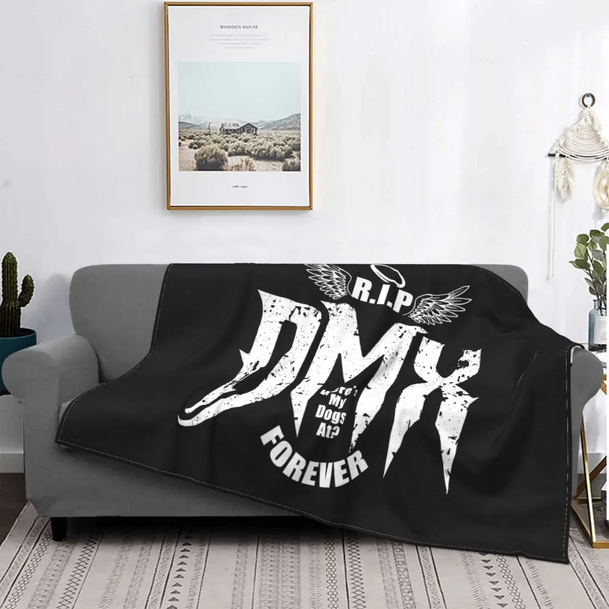 Dmx 90S Rap Grammy Ruff Ryders одеяло для концерта Домашняя мода дышащий Декоративный Диван из