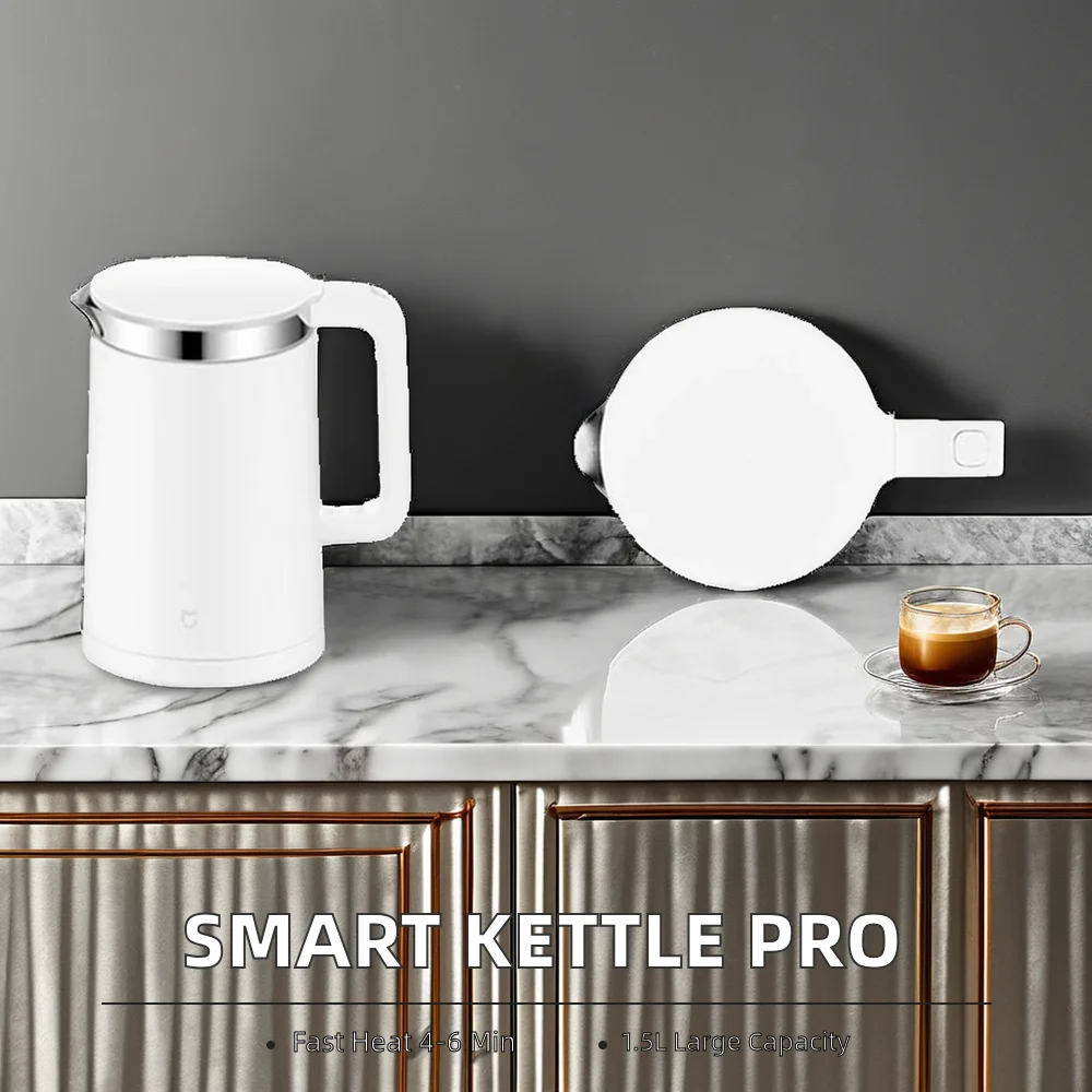 For XIAO-MI MIJIA R Smart Electric Water Kettle Teapot APP Smart Temperature Constant Samovar Cordless Pro Kitchen Household 5