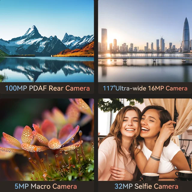 CUBOT X90, smartphone Android 14, écran AMOLED incurvé 6,67 pouces 120 Hz, 32 Go de RAM (16 Go + 16 Go étendus), 256 Go de ROM, Helio G99, 4G telephone, NFC, appareil photo 100 MP, ajouter au panier 4
