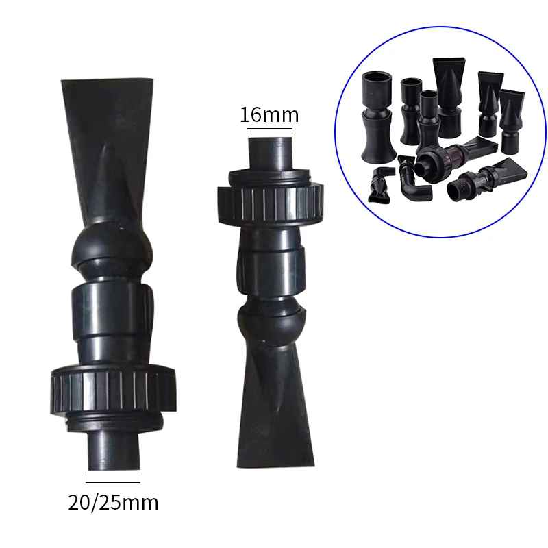 Boquilla Voluxe Para Acuario - Salida De Agua Tipo Pico De Pato (20mm)