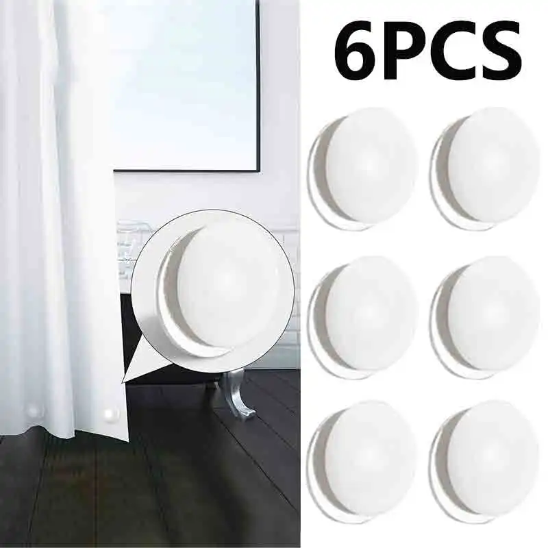 Shower Curtain Weights 6Pcs Strong Magnetic Curtains Weight Windproof