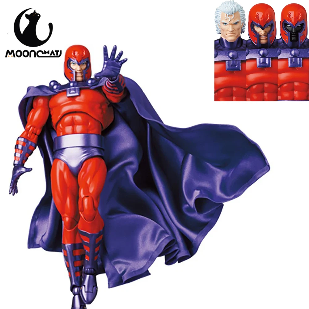 Medicom Toy X-Men Anime Figures Mafex-179 Magneto Comic Ver Action Figure Collezione Di Modelli In Pvc Ml Decor Statue Toys Regali Per Bambini