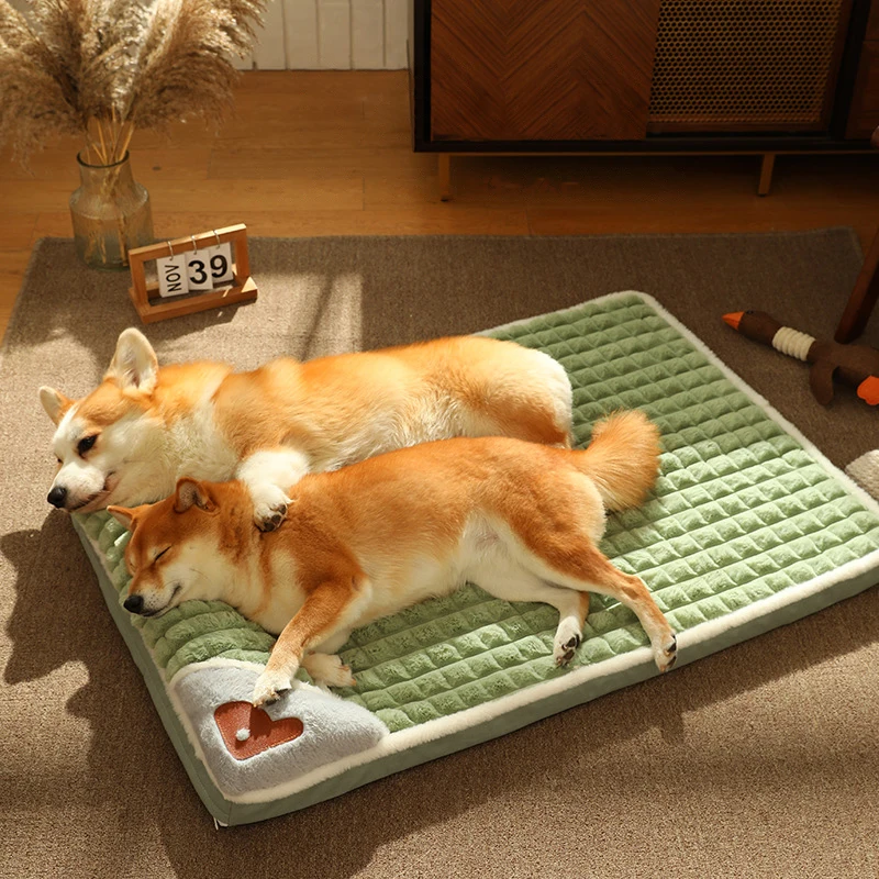

Autumn and Winter Warm Dog Mats Comfortable and Thickened Pet Nest Dog Sleeping Mats Wholesale Big Dog Nest Pet Products