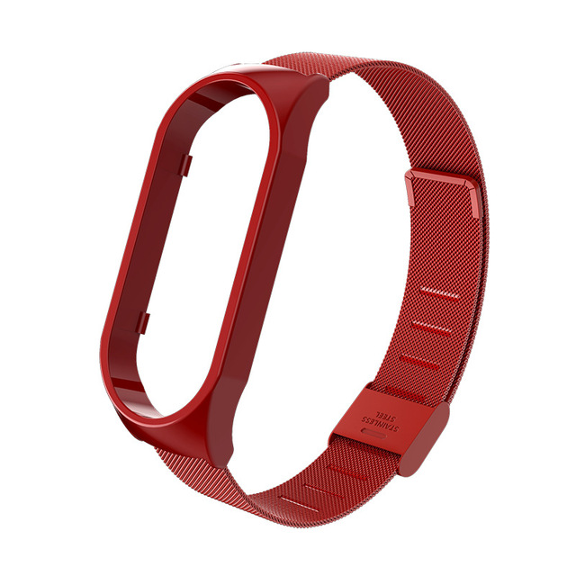 Band 7 Strap Metal Stainless Steel Wristbands For Xiaomi Mi Band 7 6 Replacement Smartwatch Accessories For Miband 7 Bracelet