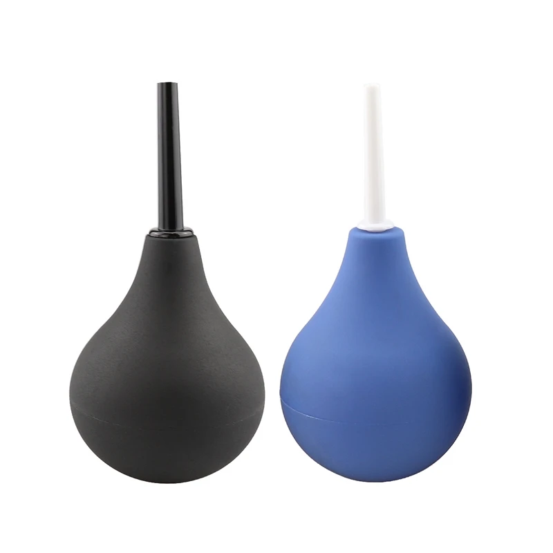 Unisex Bidet Shower Silicone Enemator Vaginal Enema Rectal Syringe Anal Rectum Vaginal Cleaner Bidet Bathroom Accessories 2