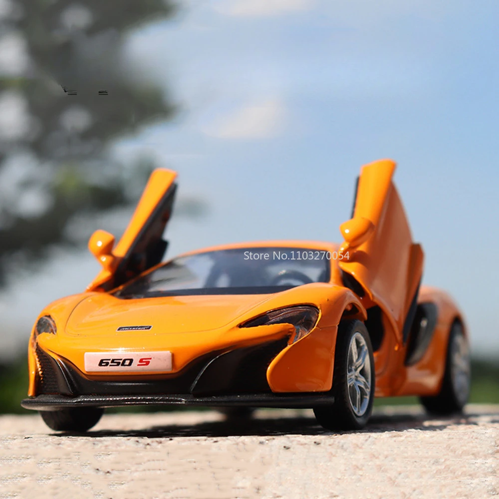 

Модель спортивного автомобиля в масштабе 1/36, 650S, Литые и игрушечные автомобили, имитация металлического корпуса из сплава, игрушечные модели автомобилей для мальчиков, коллекционные подарки