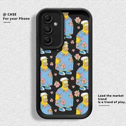 The Simpsons Homer Cartoon Phone Case Cover - Galaxy A35 4G (Mix01)
