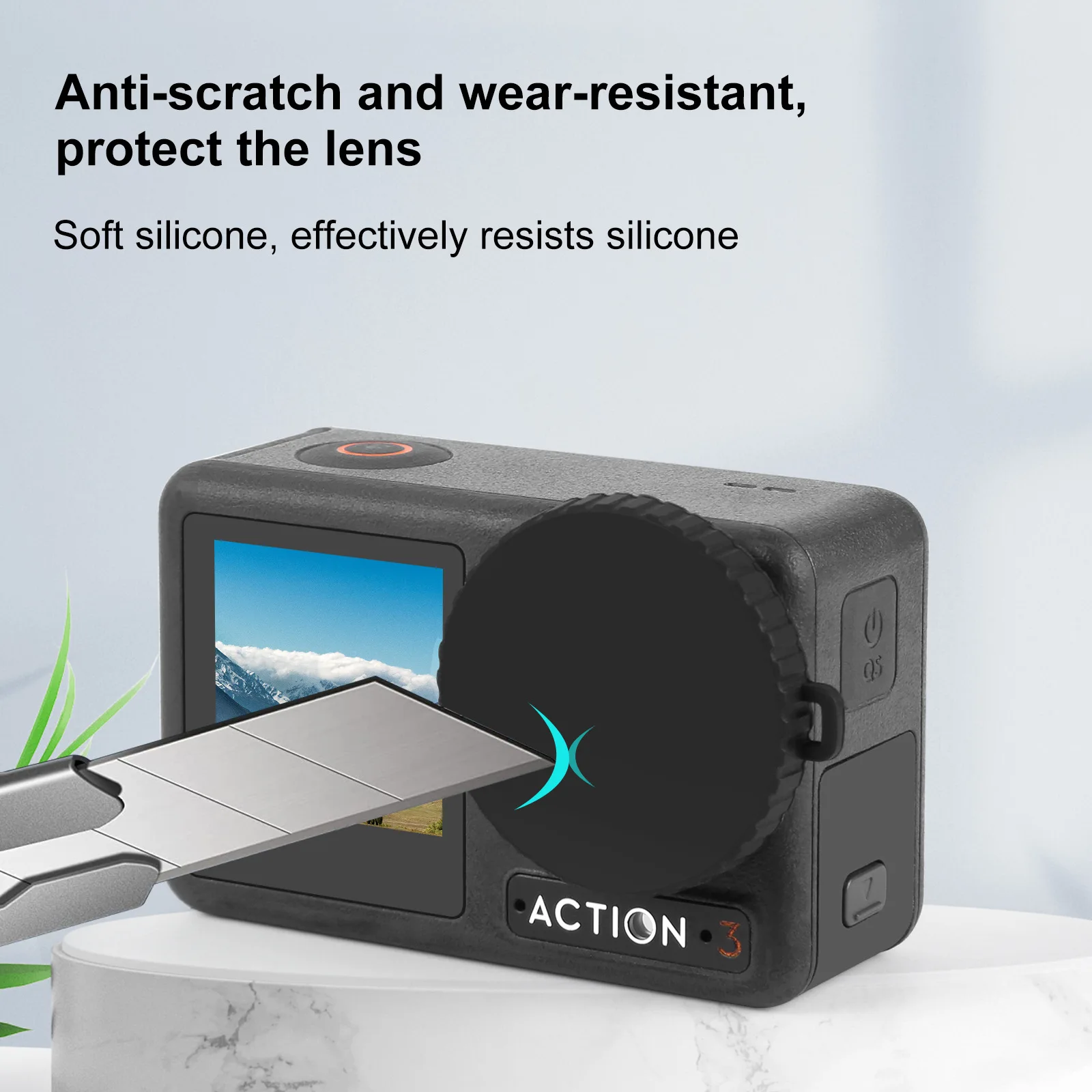 Description Picture 4 of itemCamera Lens Protective Cover For DJI Osmo ACTION 4/3 Camera Lens Cap Dust-proof Cover Video For DJI ACTION 4 Cameras Accessories