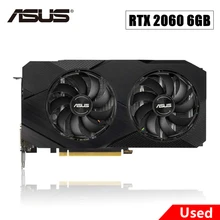 Used ASUS RTX 2060 Super 6GB 8GB 12GB GDDR6 192bit Video Cards GPU Graphic Card RTX2060
